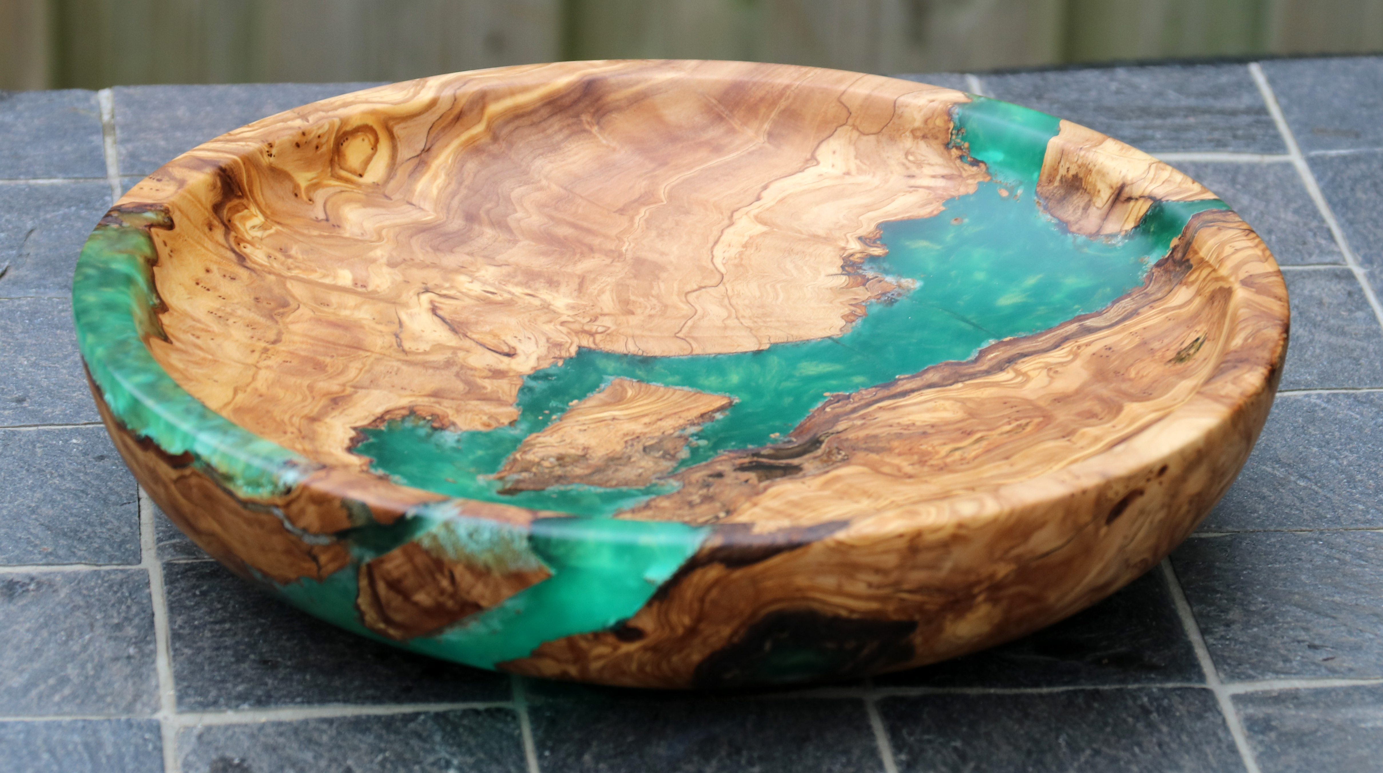 hout en epoxy
